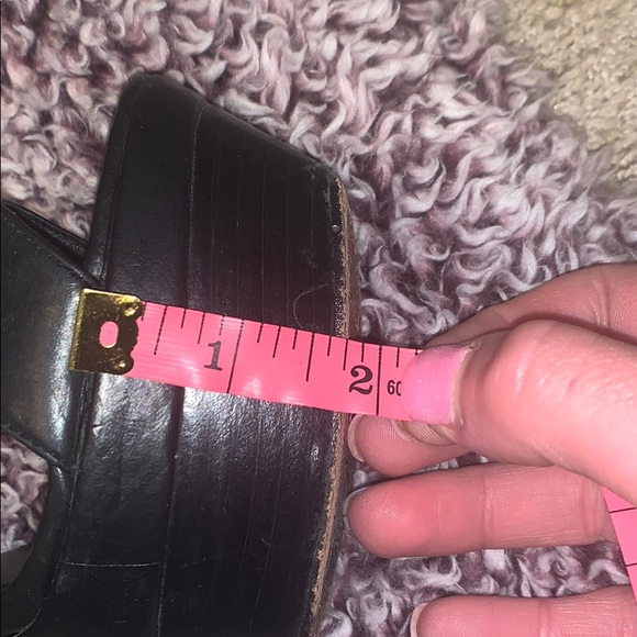 Rachel Zoe black t-strap heels - Picture 9 of 9